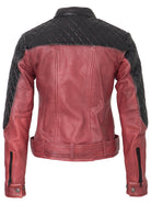 Lederjacke im Racing Look - KING KEROSIN