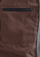 King Kerosin - Lederjacke Print und Racer-Streifen «Cafe Racer»