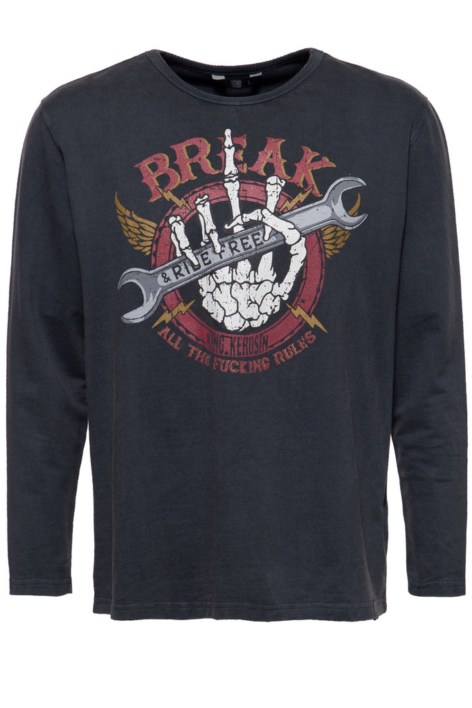 Leichter Sweater «Break» - KING KEROSIN