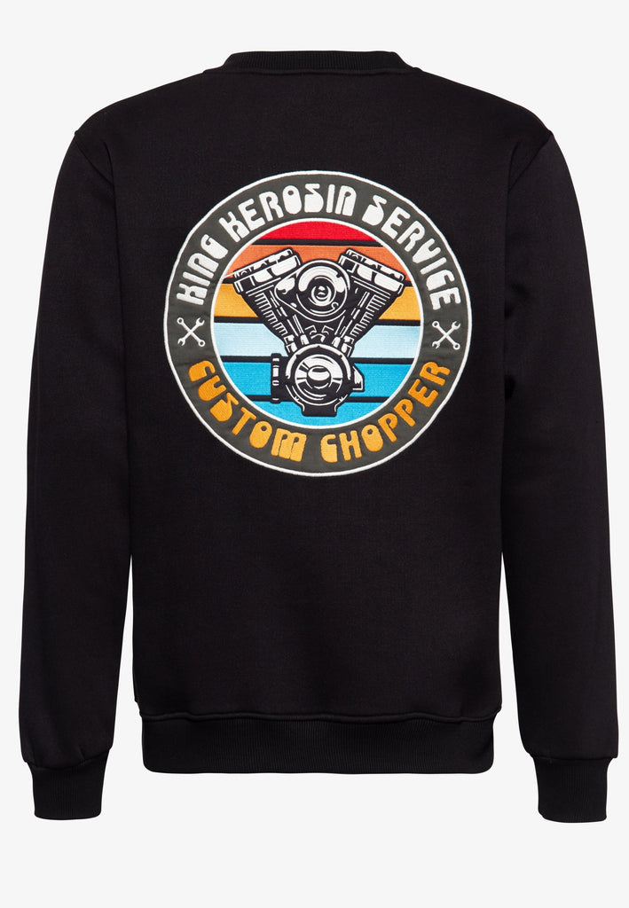 King Kerosin - Longsleeve Sweater «Chopper Shit»