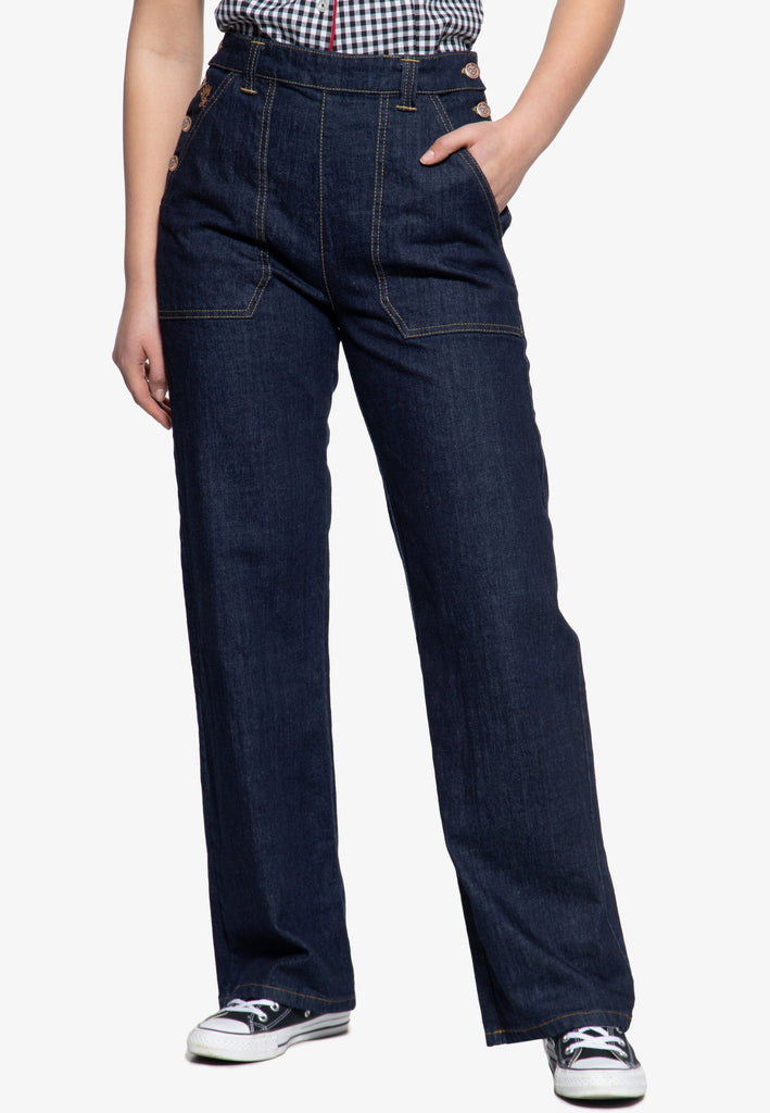 Queen Kerosin Marlene Fit Jeans