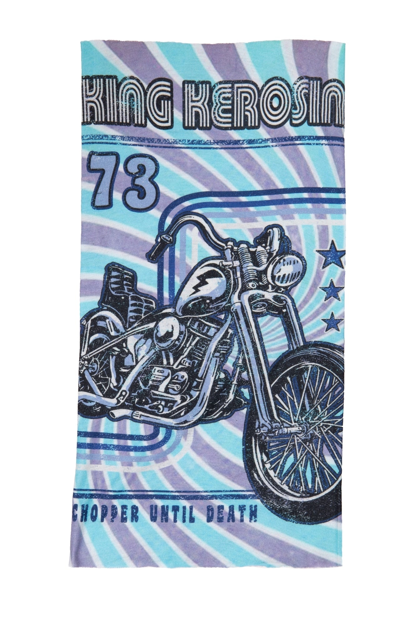 King Kerosin - Multifunktions-Tunnel aus reiner Coolmax Mikrofaser «Chopper until Death»