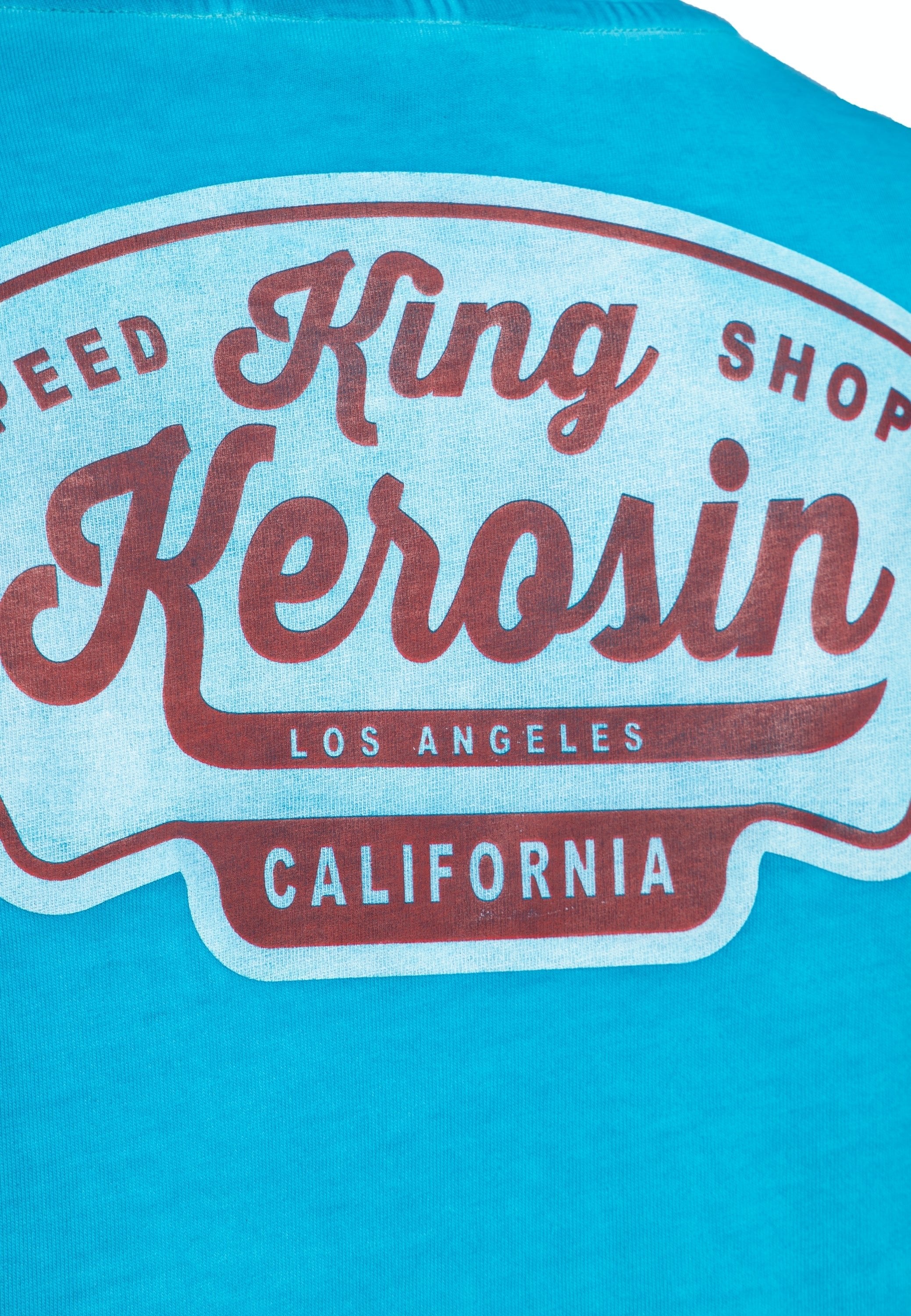 King Kerosin - Oil Washed T-Shirt «Speedshop King Kerosin»