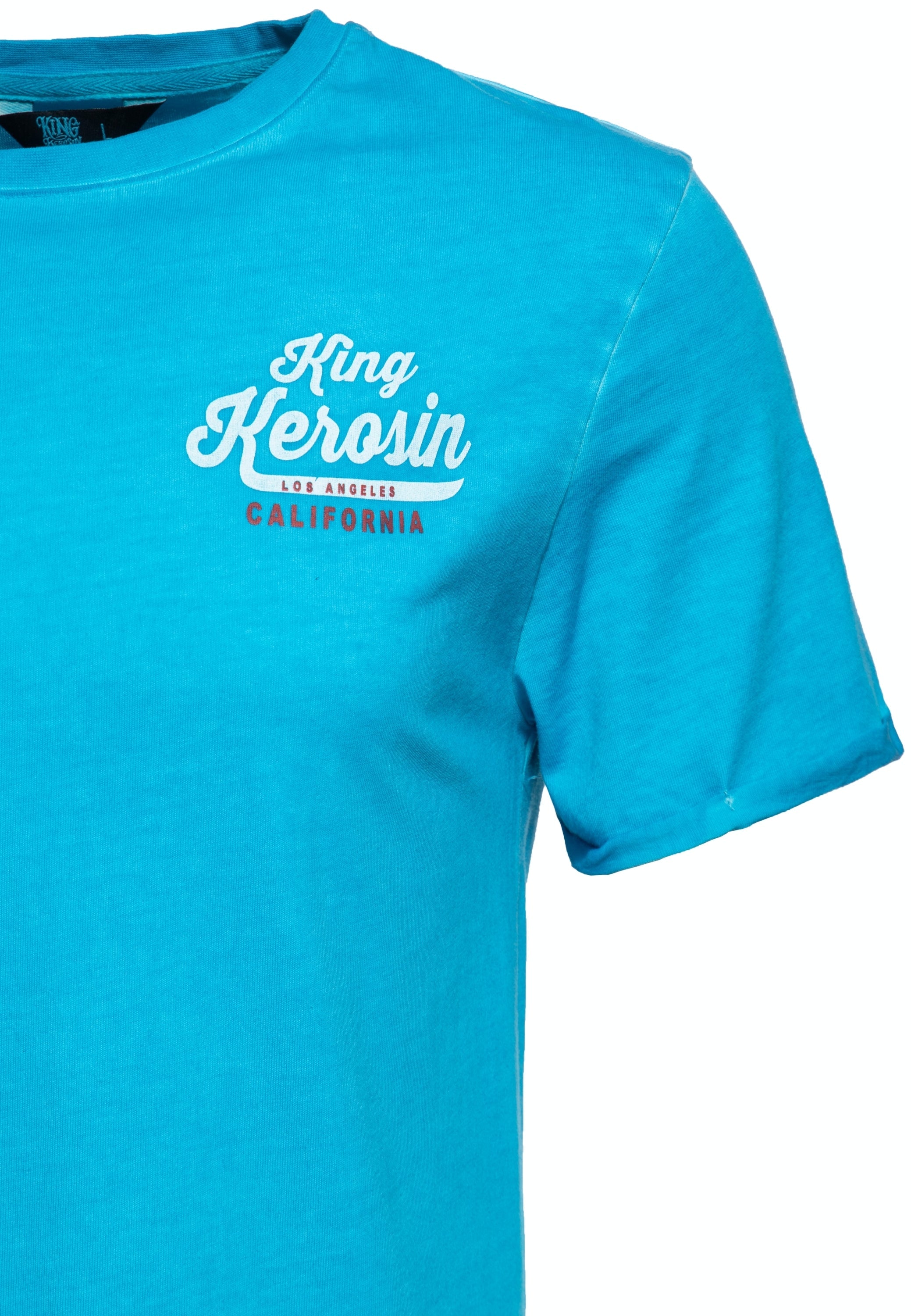 King Kerosin - Oil Washed T-Shirt «Speedshop King Kerosin»