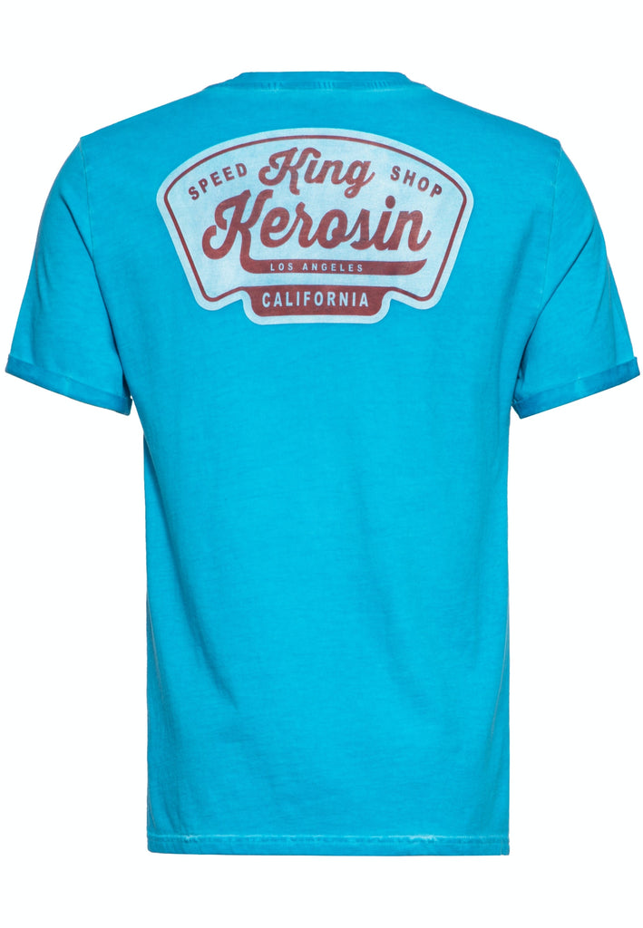 King Kerosin - Oil Washed T-Shirt «Speedshop King Kerosin»
