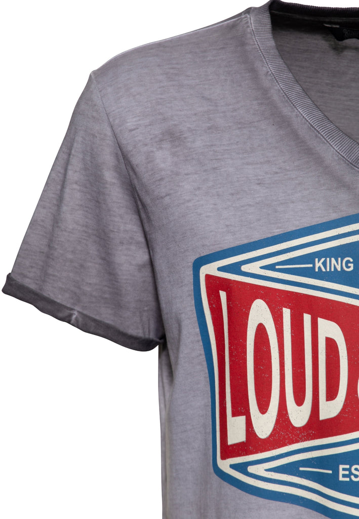 King Kerosin - Oilwash T-Shirt «Loud & Fast»