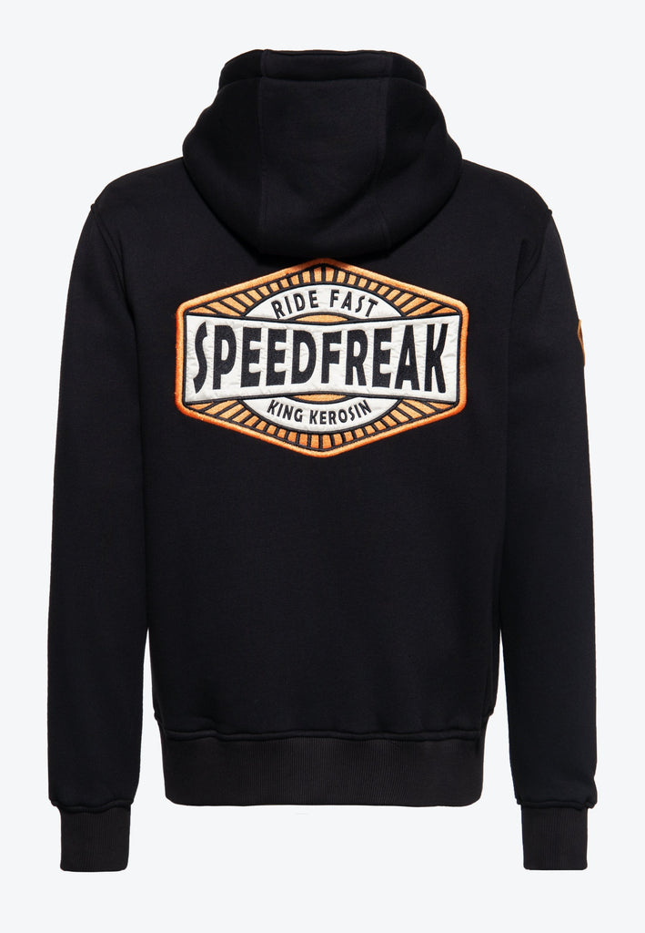 Queen Kerosin Outdoor Sweatjacke «K.K. Adventure Gear - Speedfreak»