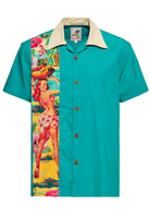 King Kerosin - Panel Hemd «Pin-Up Hawaii»