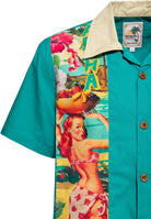 King Kerosin - Panel Hemd «Pin-Up Hawaii»
