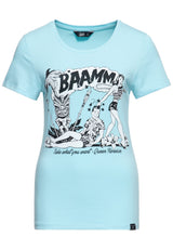 Print T-Shirt «Bammm» T-Shirts von Queen Kerosin