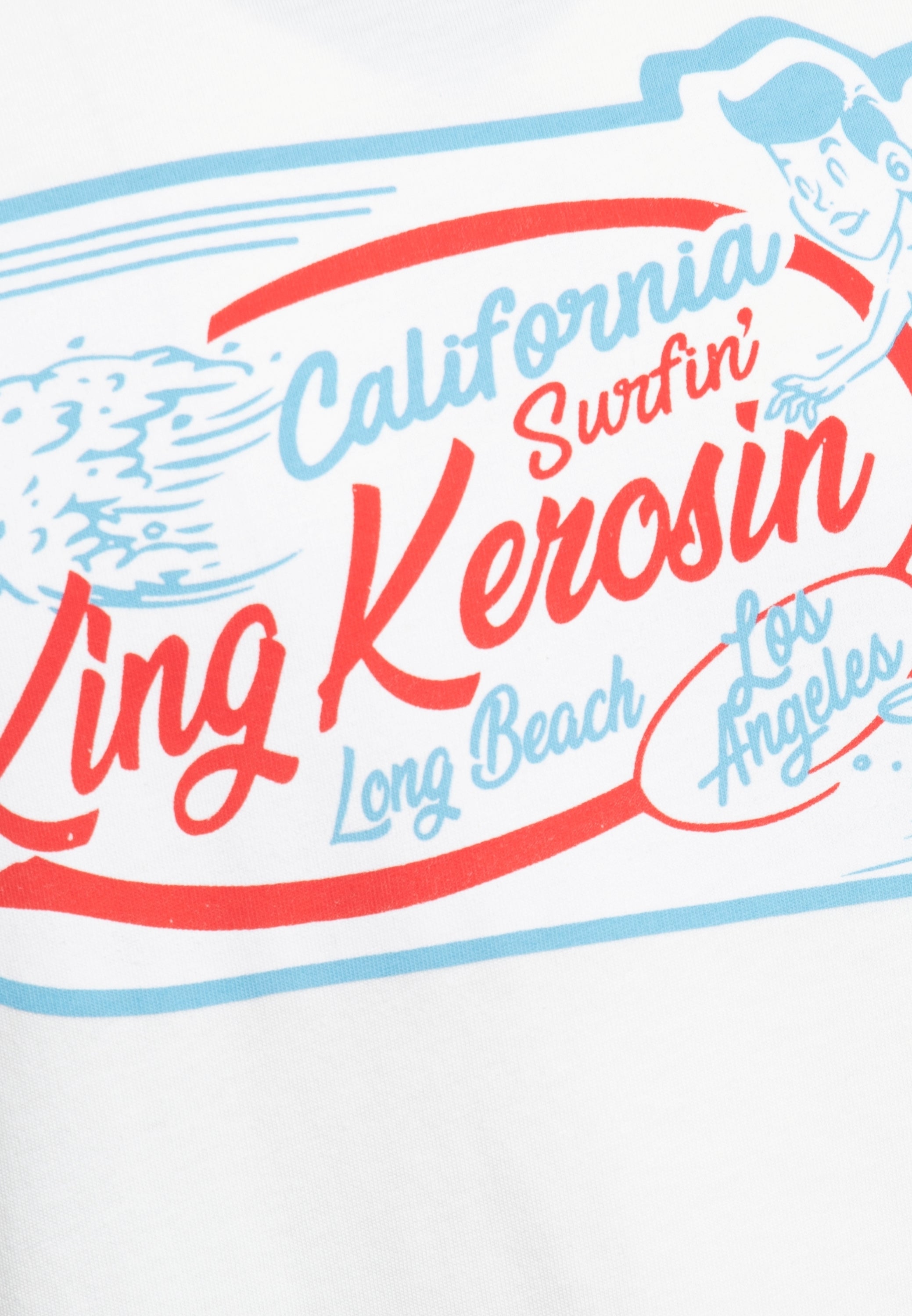Print T-Shirt «California Surfin» - KING KEROSIN