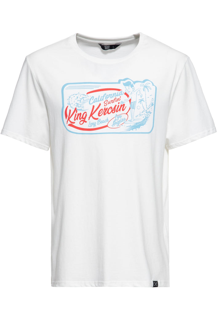 Print T-Shirt «California Surfin» - KING KEROSIN