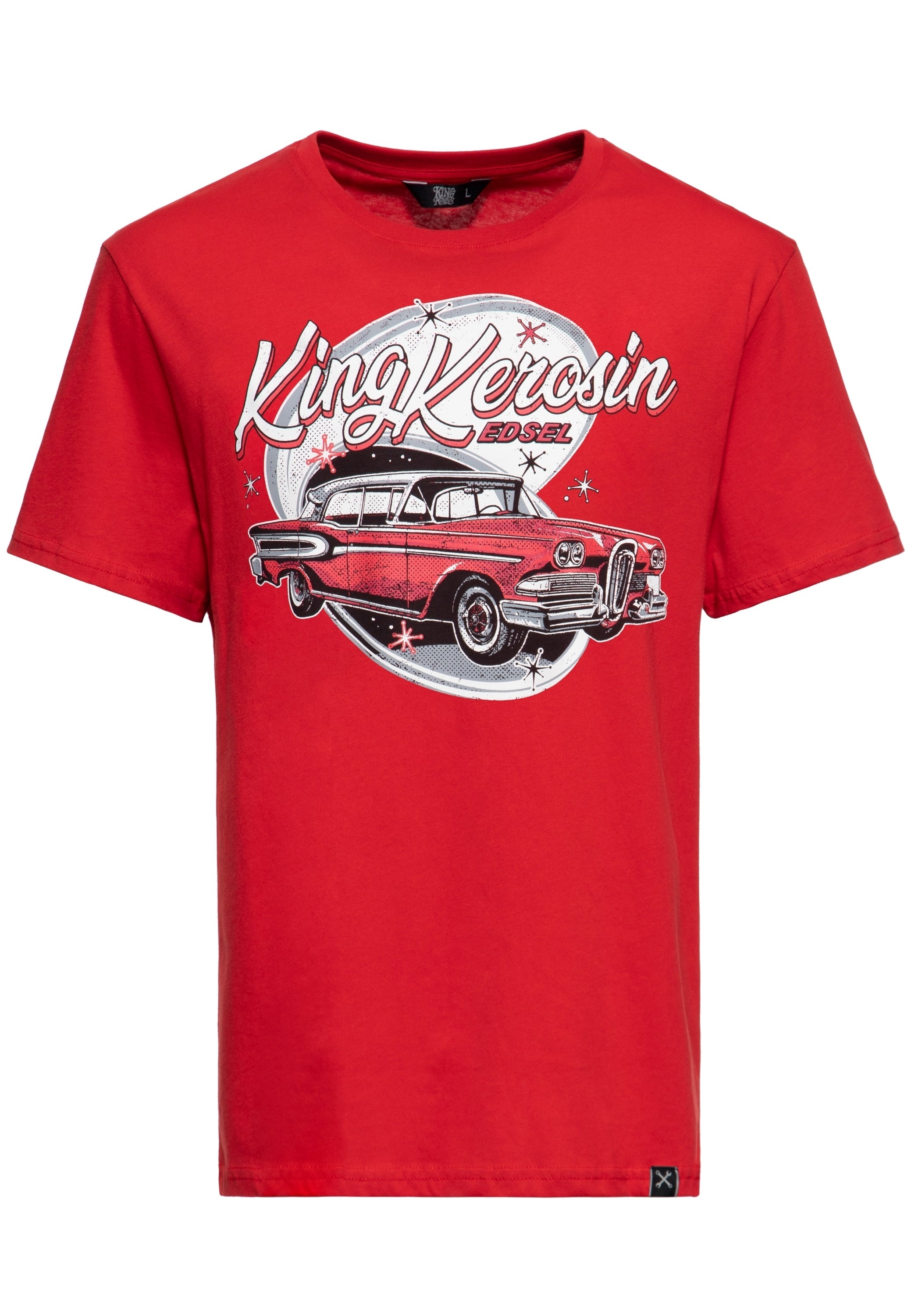 Print T-Shirt «Edsel» T-Shirts von King Kerosin