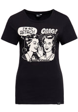 Print T-Shirt «I am so Retro» T-Shirts von Queen Kerosin