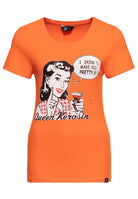 Print T-Shirt «I Drink to make you pretty» - KING KEROSIN