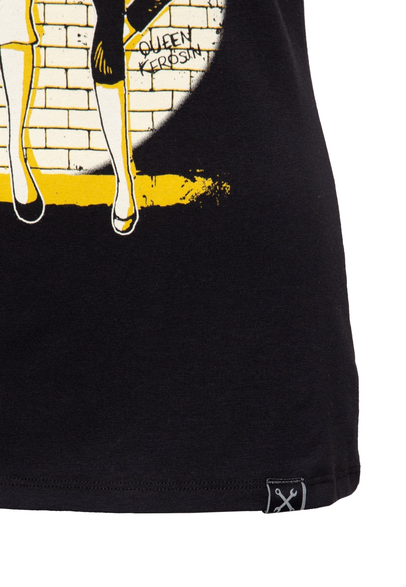 Print T-Shirt im Slim Fit «Girl Gang» - KING KEROSIN
