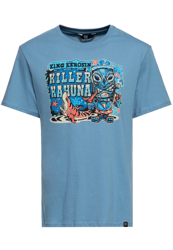 Print T-Shirt «Killer Kahuna» - KING KEROSIN