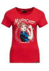 T-Shirt «Motor Queen I can do it» T-Shirts von Queen Kerosin