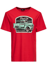 Print T-Shirt «Pick Up» T-Shirts von King Kerosin