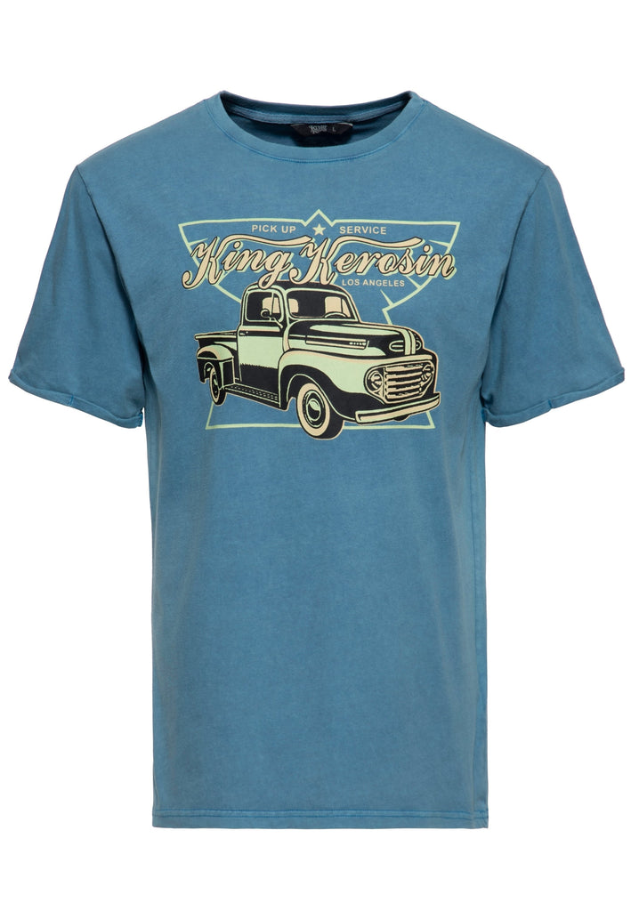 Queen Kerosin Print T-Shirt «Pick Up Service»
