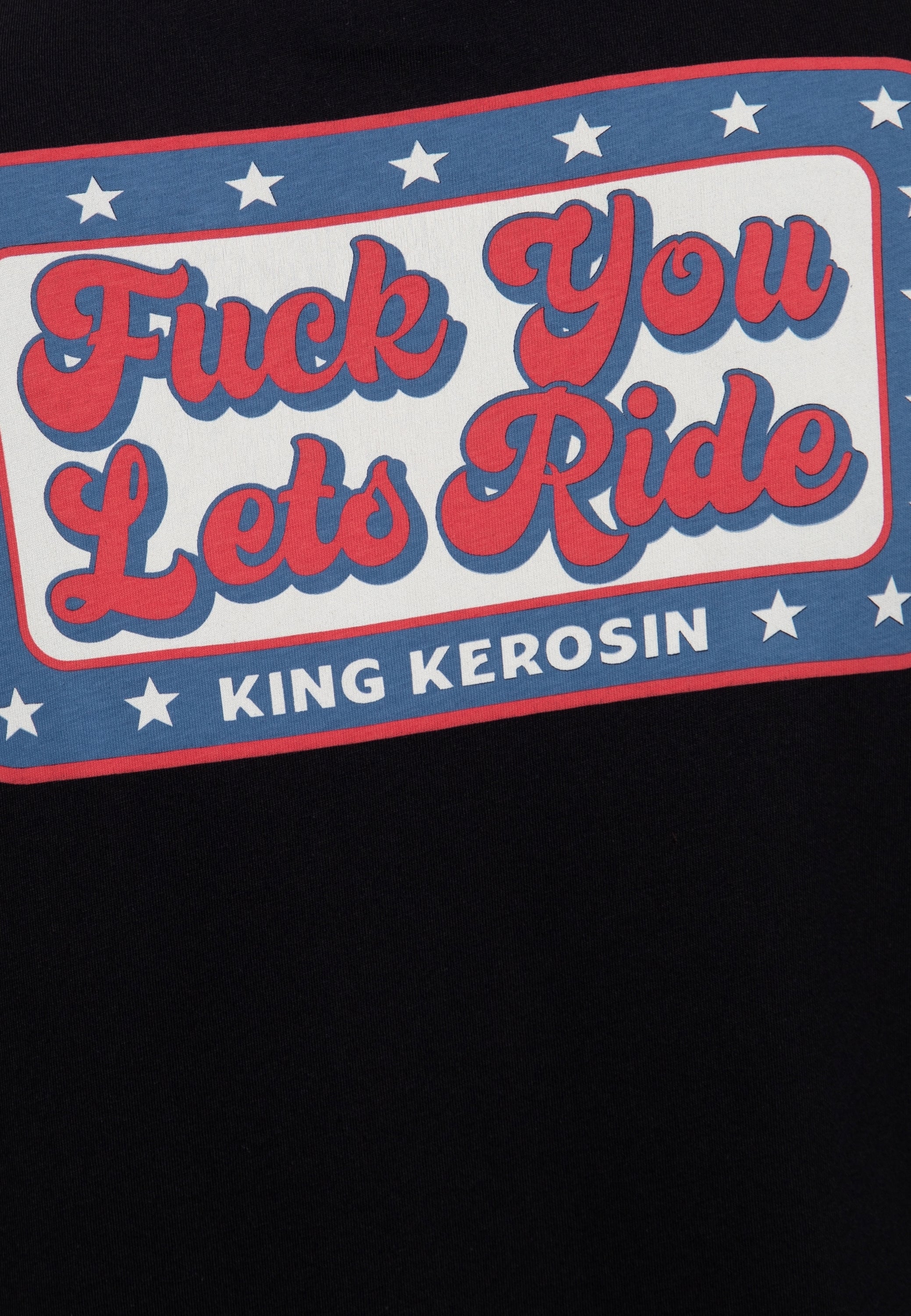 Print T-Shirt «Ride or Die» - KING KEROSIN