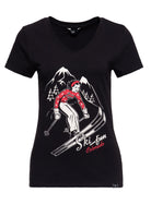 Print T-Shirt «Ski Fun» - KING KEROSIN