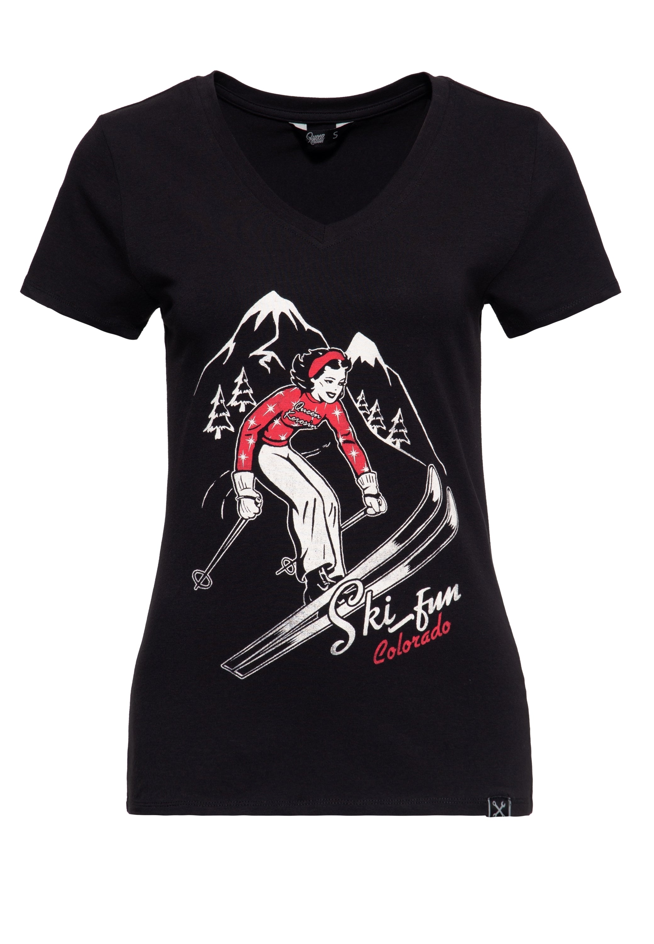 Print T-Shirt «Ski Fun» - KING KEROSIN