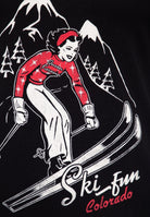 Print T-Shirt «Ski Fun» - KING KEROSIN