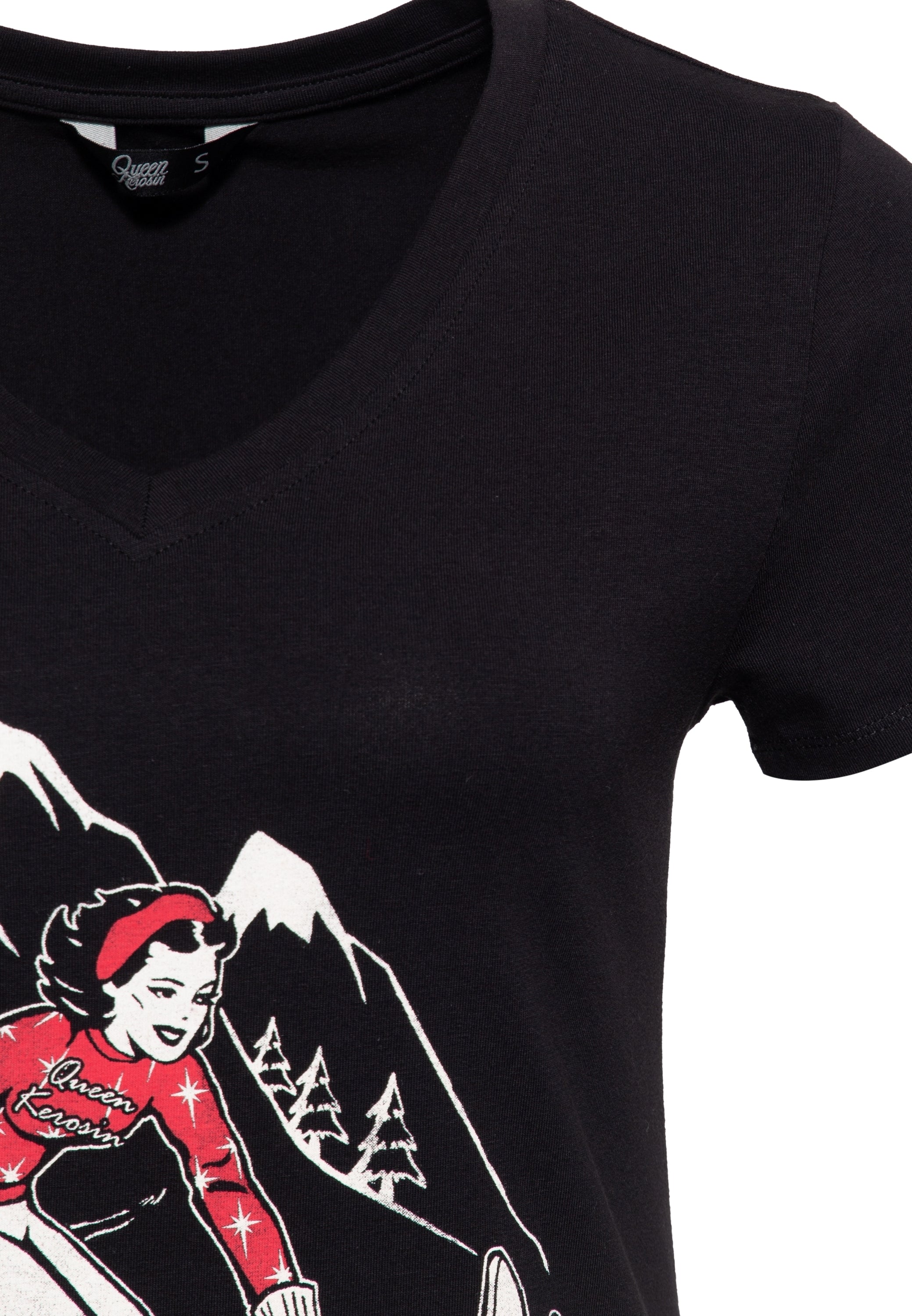 Print T-Shirt «Ski Fun» - KING KEROSIN