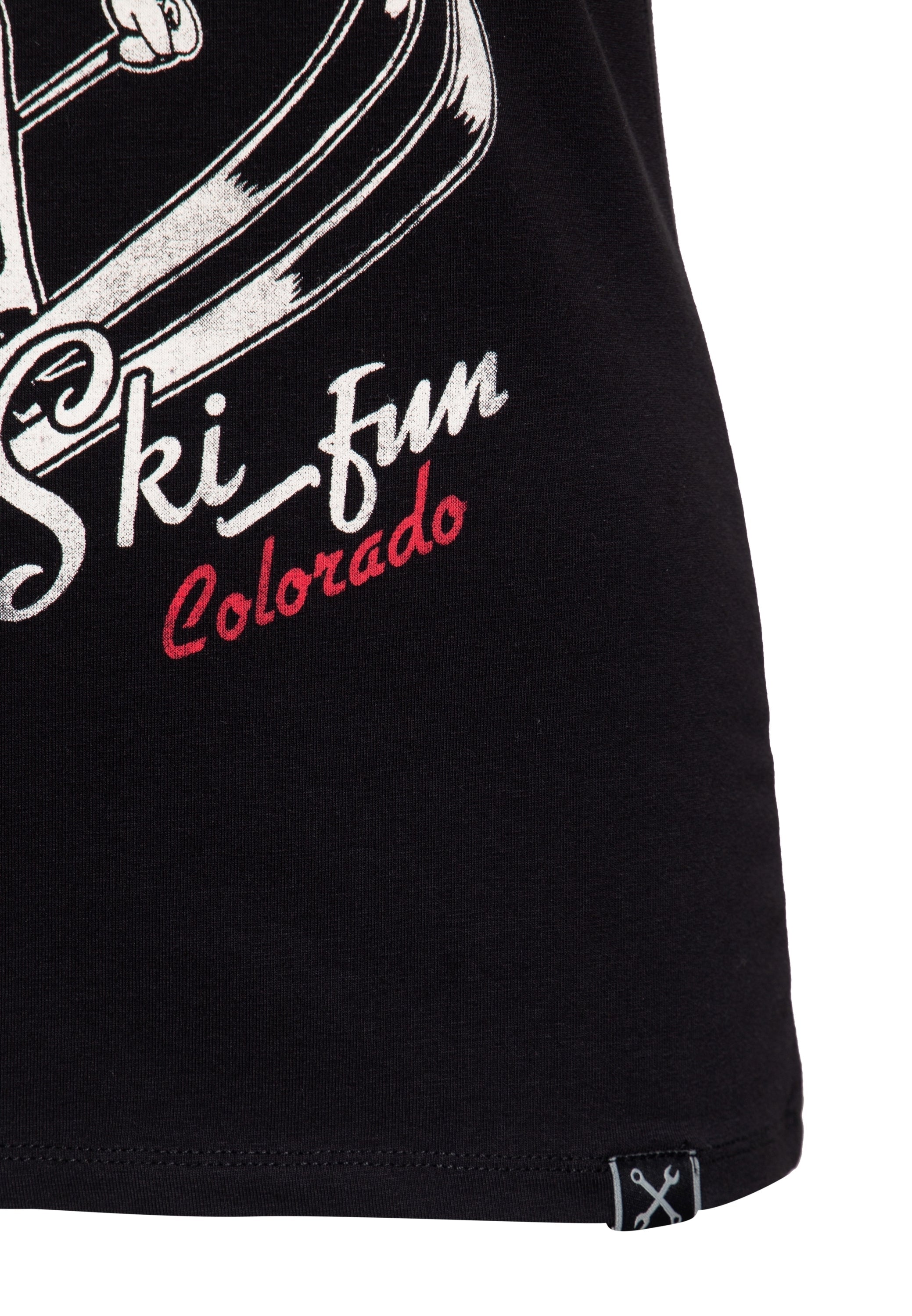 Print T-Shirt «Ski Fun» - KING KEROSIN