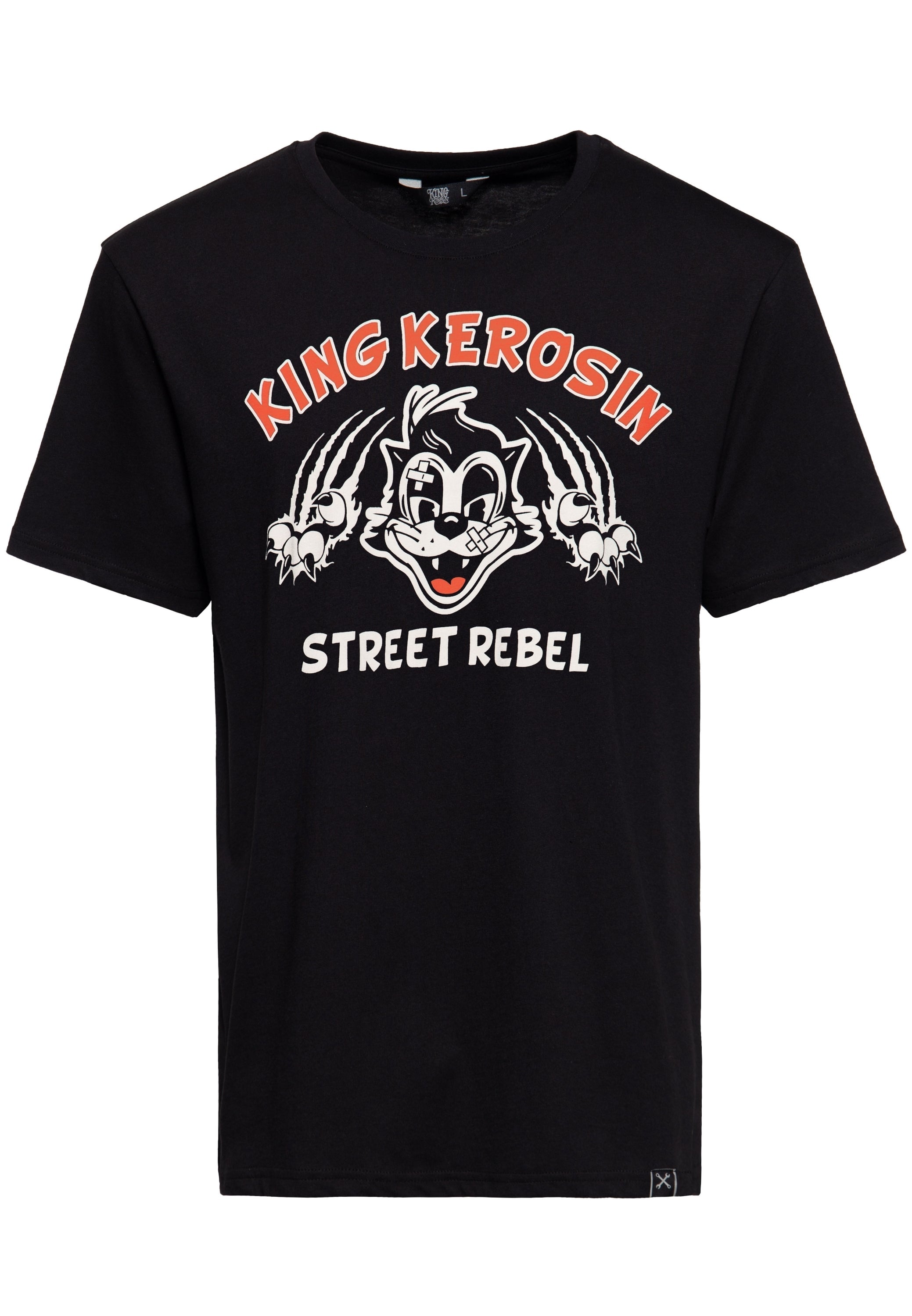 Print T-Shirt «Street Rebel» - KING KEROSIN