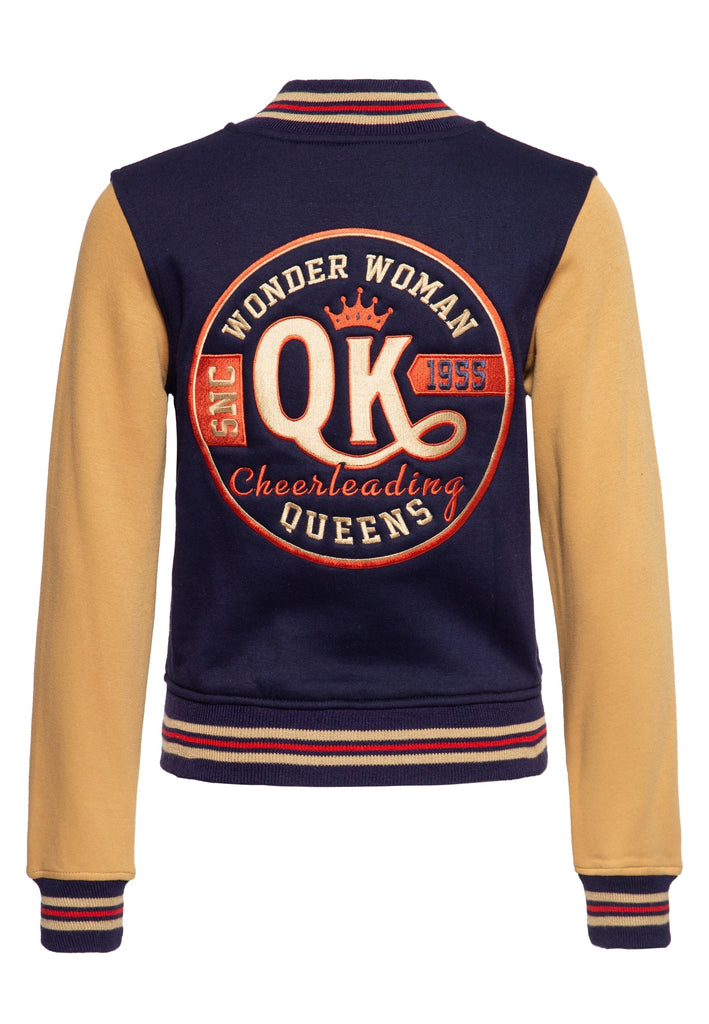 Queen Kerosin College Sweatjacke «Wonder Woman»