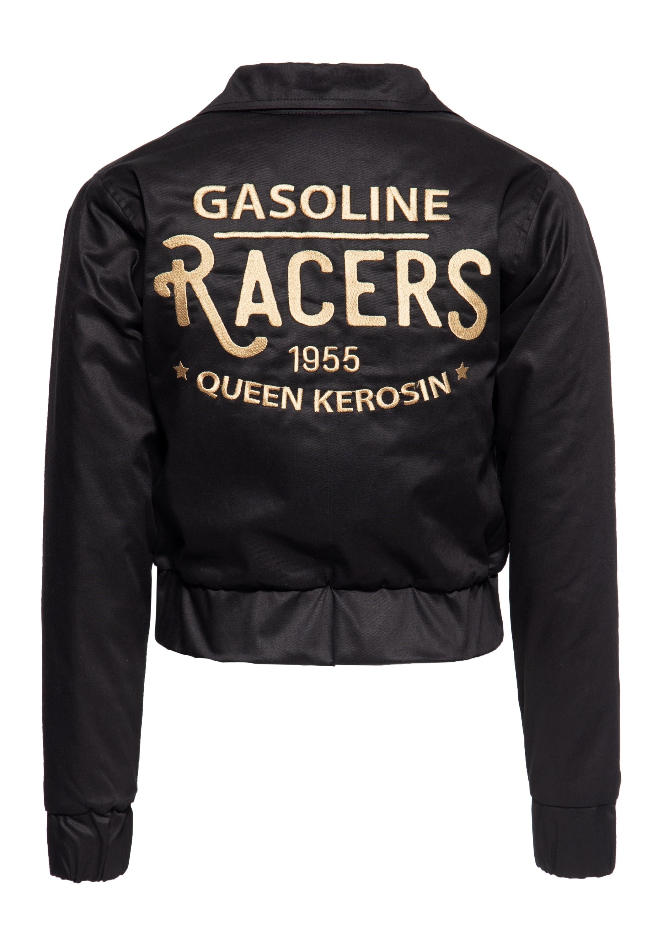 Queen Kerosin - Gabardine Jacke «Gasoline Racer 55»