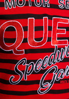 Queen Kerosin - Ringel Longsleeve «Motor Service Queen»