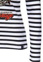 Queen Kerosin - Ringel Longsleeve «We can do it»