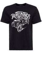 King Kerosin - Shirt mit Retro-Druck «Road Kings»