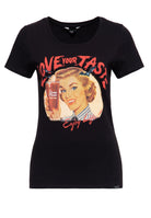 Queen Kerosin - Slim Fit T-Shirt «Blood»