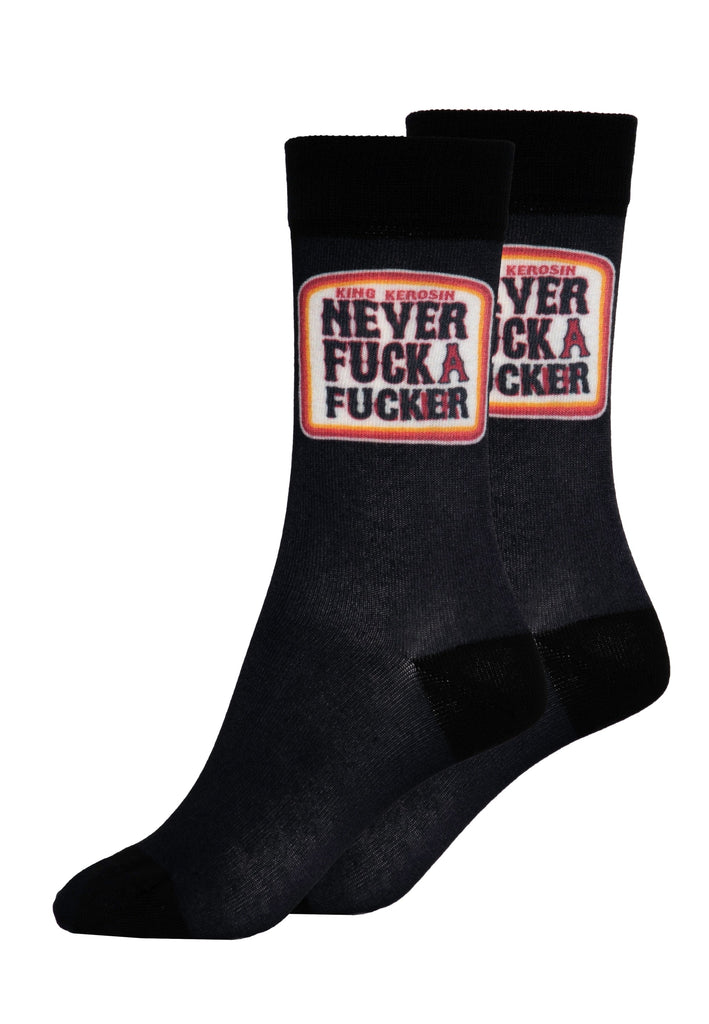 King Kerosin - Socken «Never Fuck a Fucker»