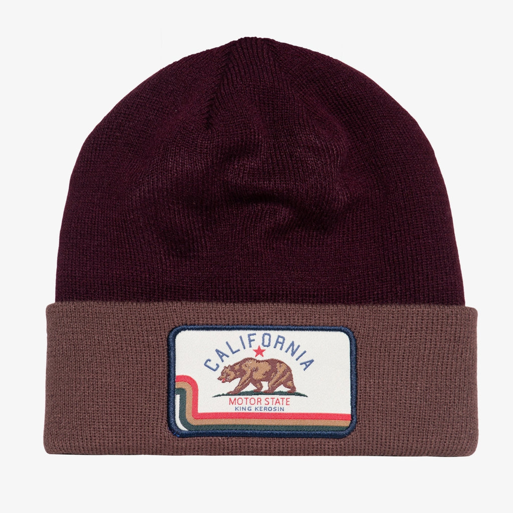 Queen Kerosin Stickmütze «California Motor State»