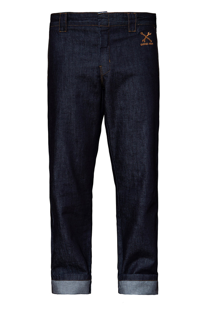 King Kerosin - Straight Fit Jeans im Workwear-Style «Garage Wear»