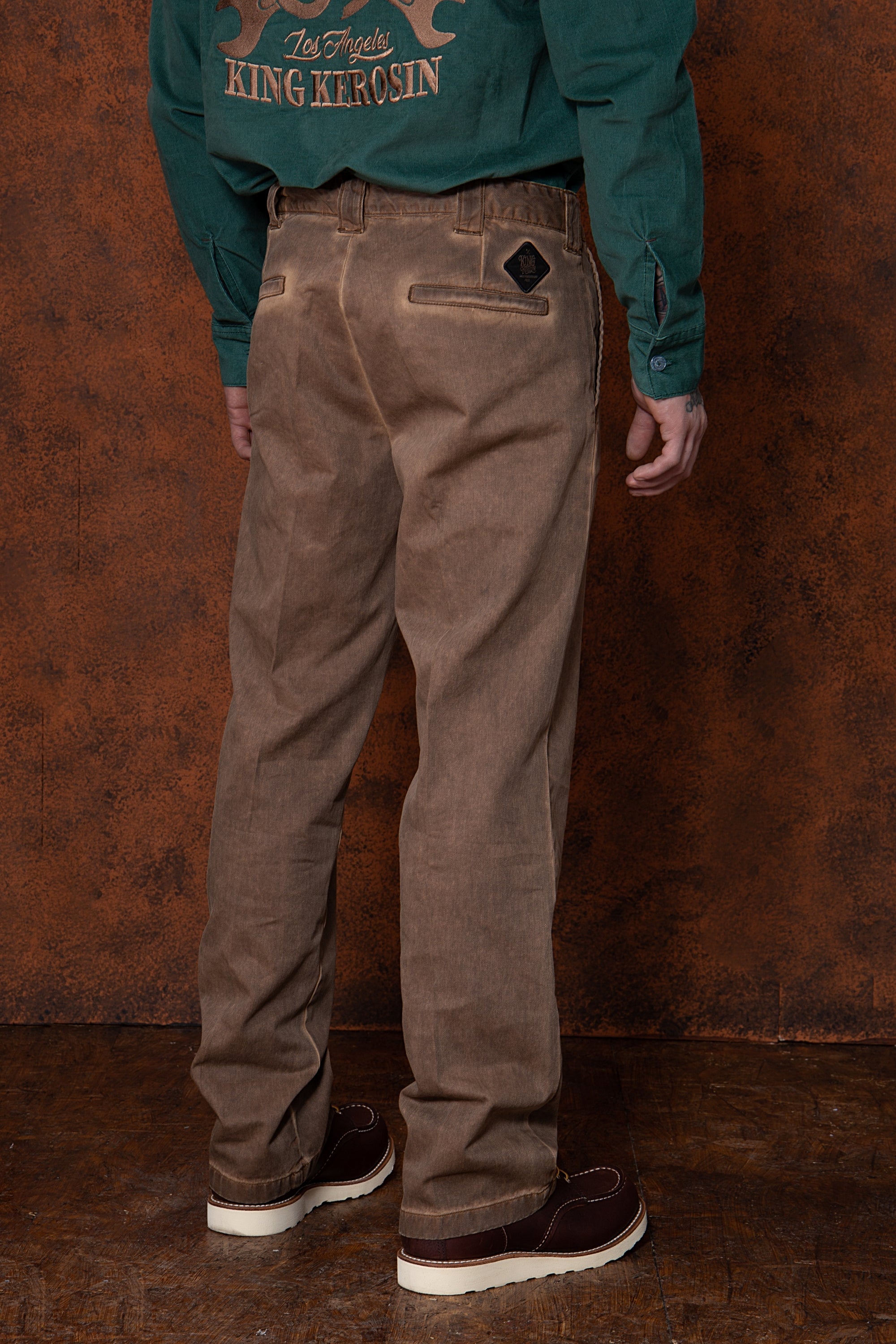 King Kerosin - Straight Fit Jeans im Workwear-Style «Garage Wear»