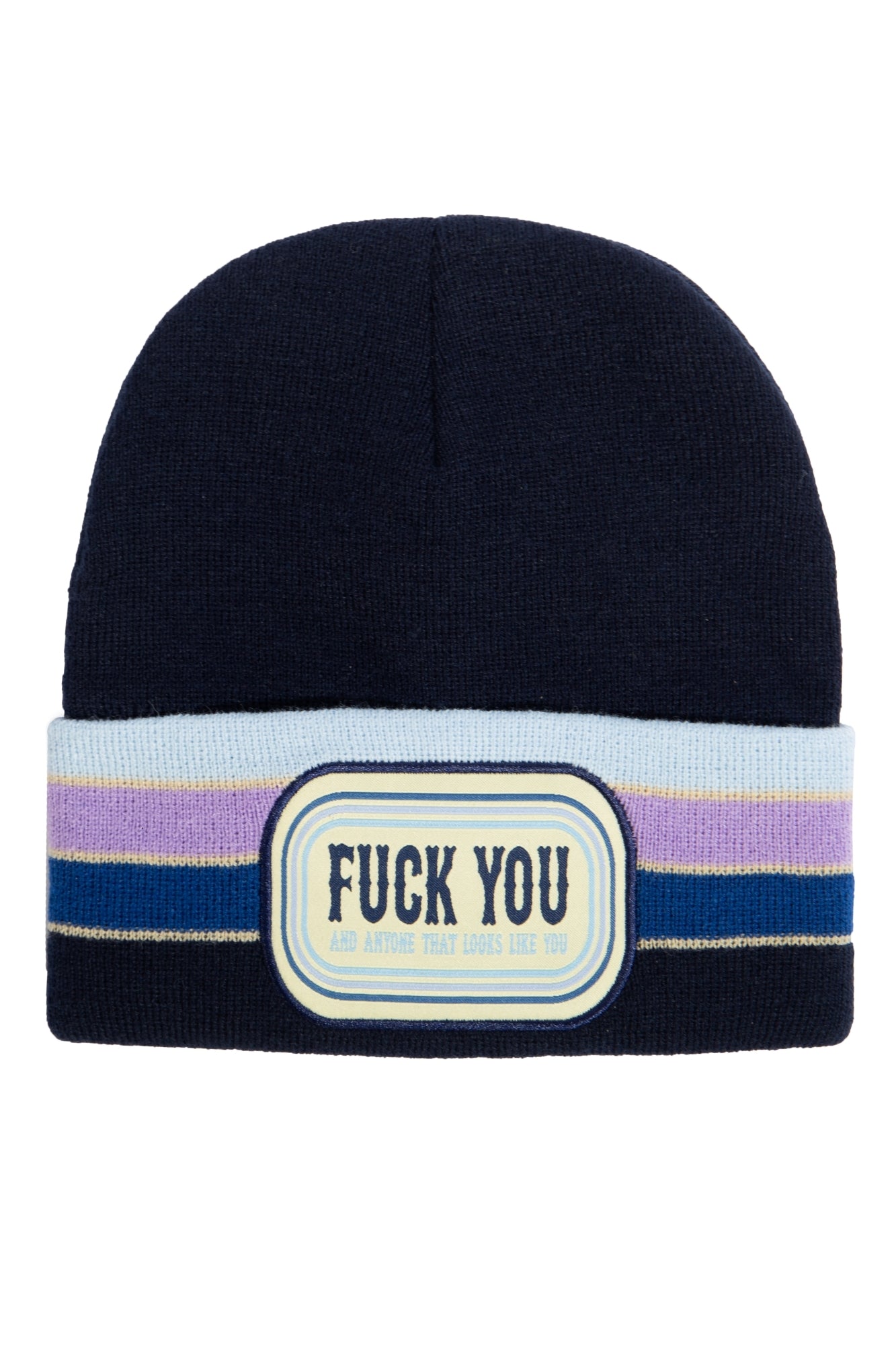 King Kerosin - Strickmütze «Fuck you»