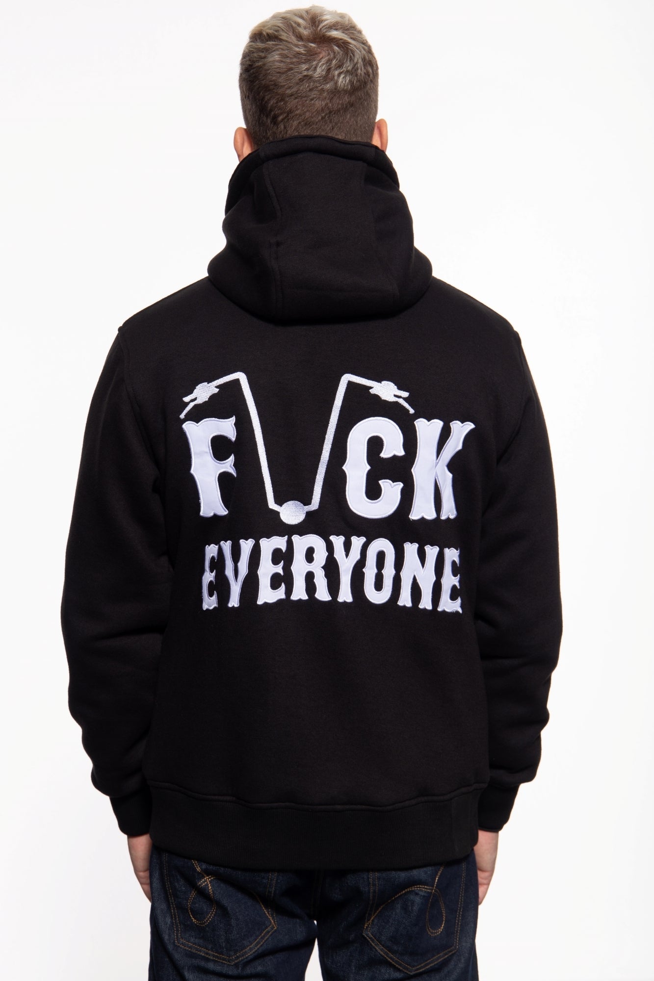 King Kerosin - Sweatjacke «Fuck Everyone»