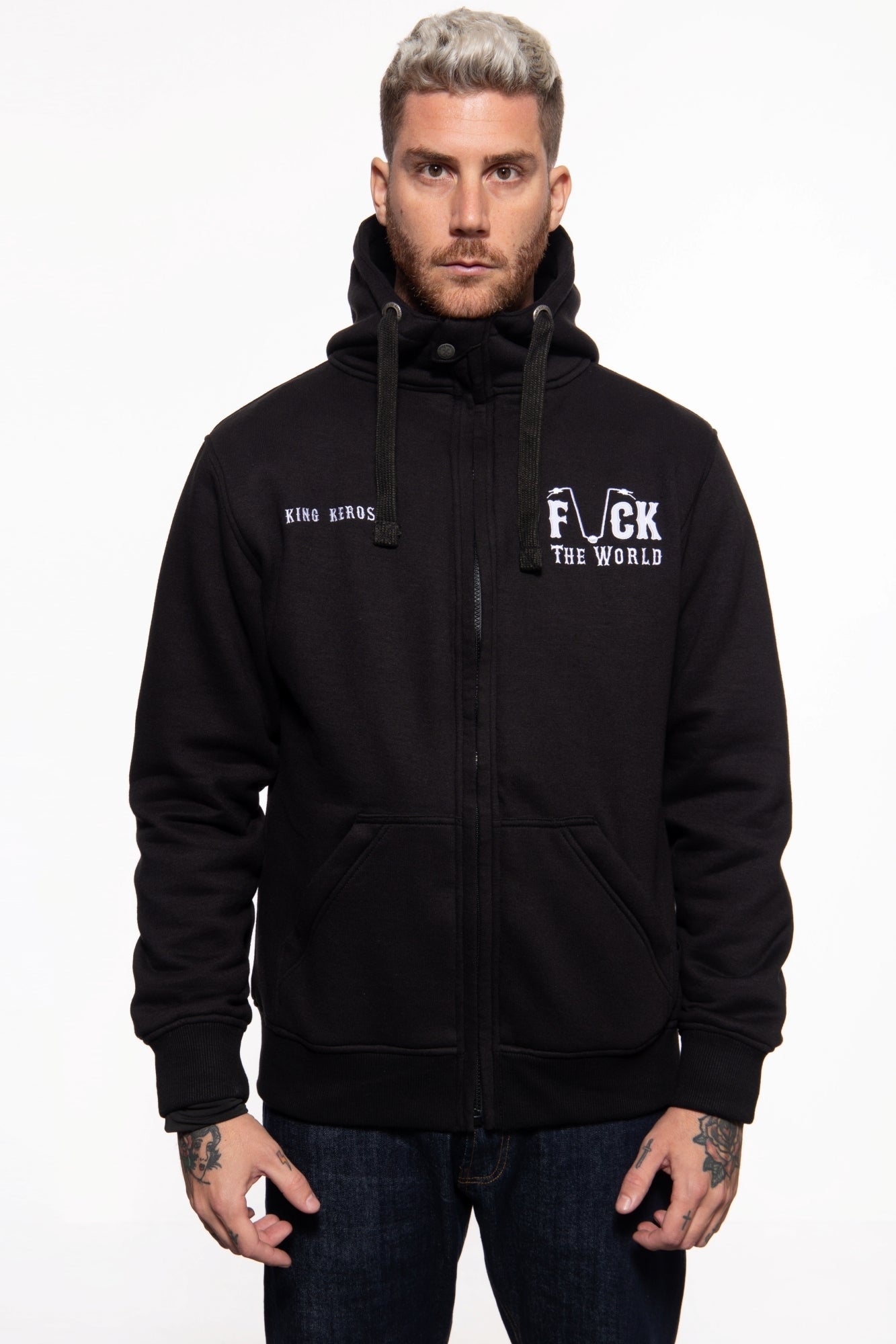 King Kerosin - Sweatjacke «Fuck Everyone»