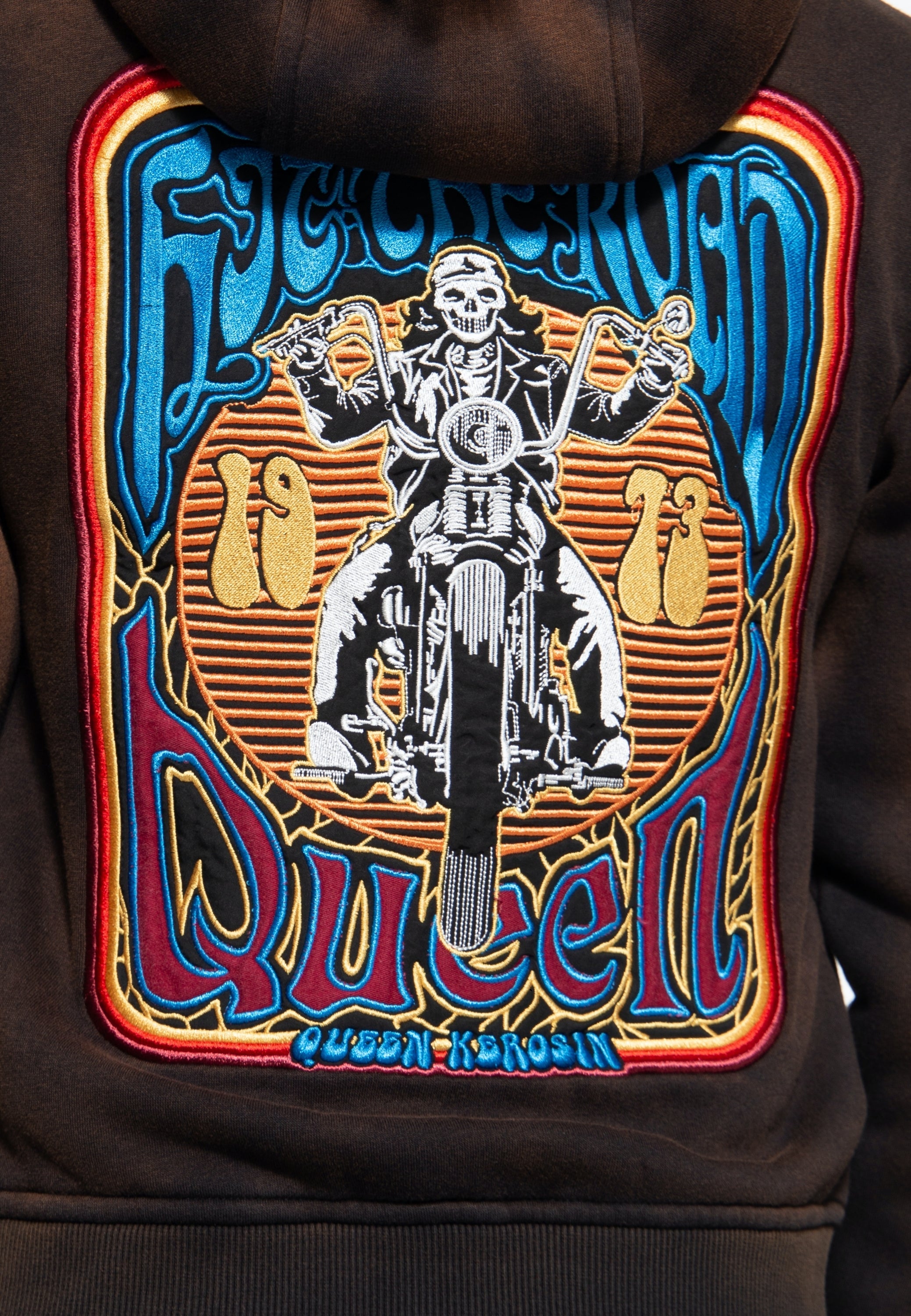 Queen Kerosin - Sweatjacke «Hit the Road Queen»