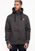 King Kerosin - Sweatjacke mit Kapuze «Loud and Dirty»