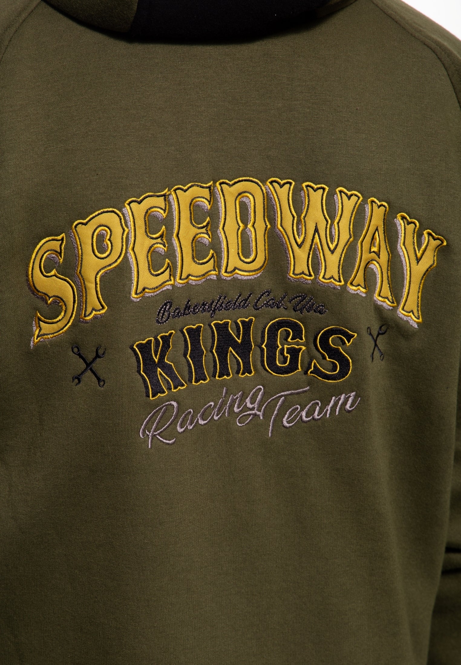 King Kerosin - Sweatjacke mit Kapuze «Speedway Kings»