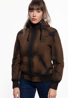 Queen Kerosin - Sweatjacke mit Kapuze «Wild Ones»