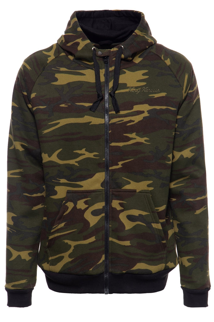 Queen Kerosin Sweatjacke mit separatem Softshell-Innenfutter «Kerosin Overload»