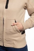 Queen Kerosin - Sweatjacke mit separatem Softshell-Innenfutter «QK Heart»